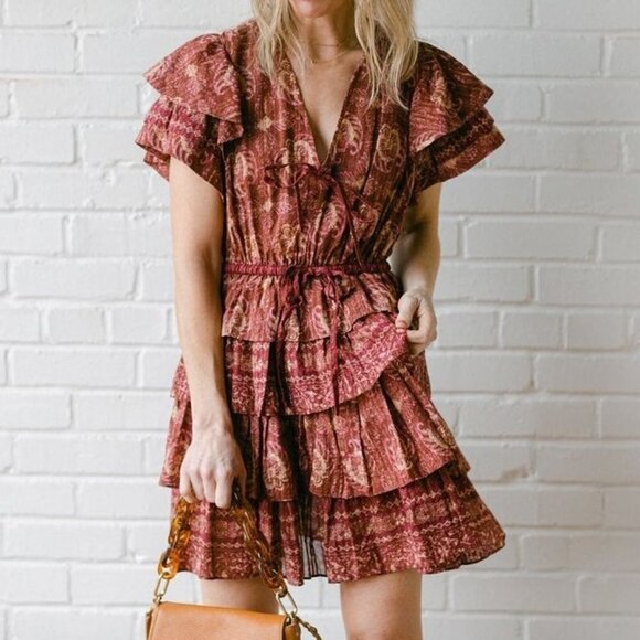 NWT Ulla Johnson Kaitlyn Dress in Amaranthus $440